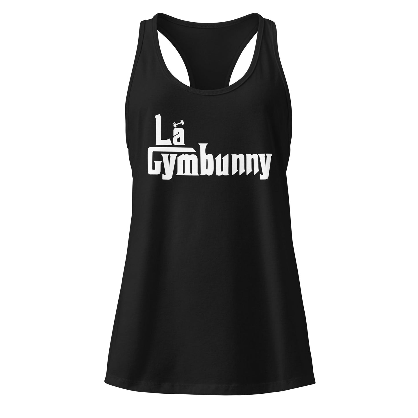 Lá Gymbunny Women's Racerback Tank Tops - urban casual sportswear