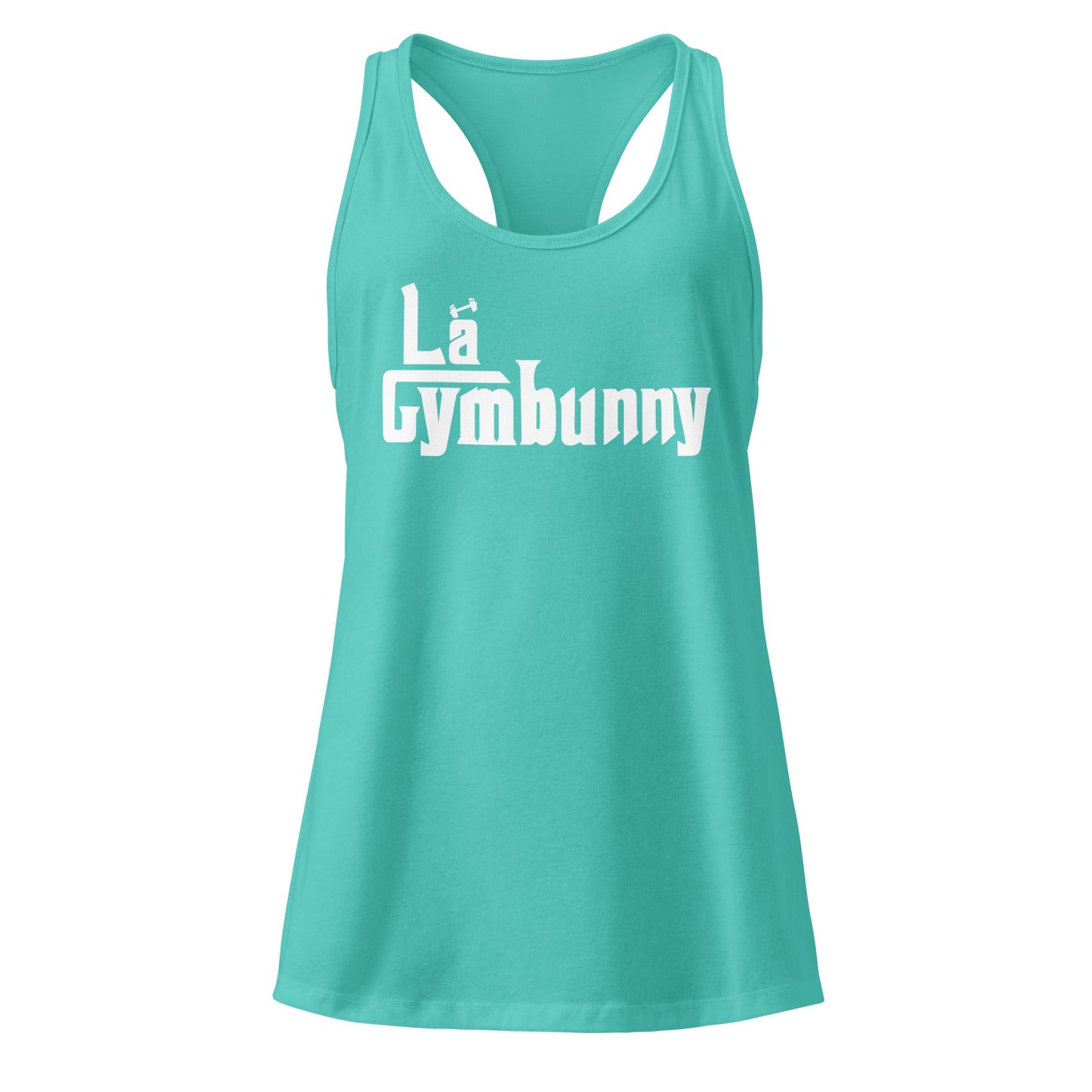 Lá Gymbunny Women's Racerback Tank Tops - urban casual sportswear