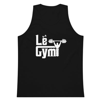 LŽGym Lé Gym Men’s premium tank top - urban casual sportswear