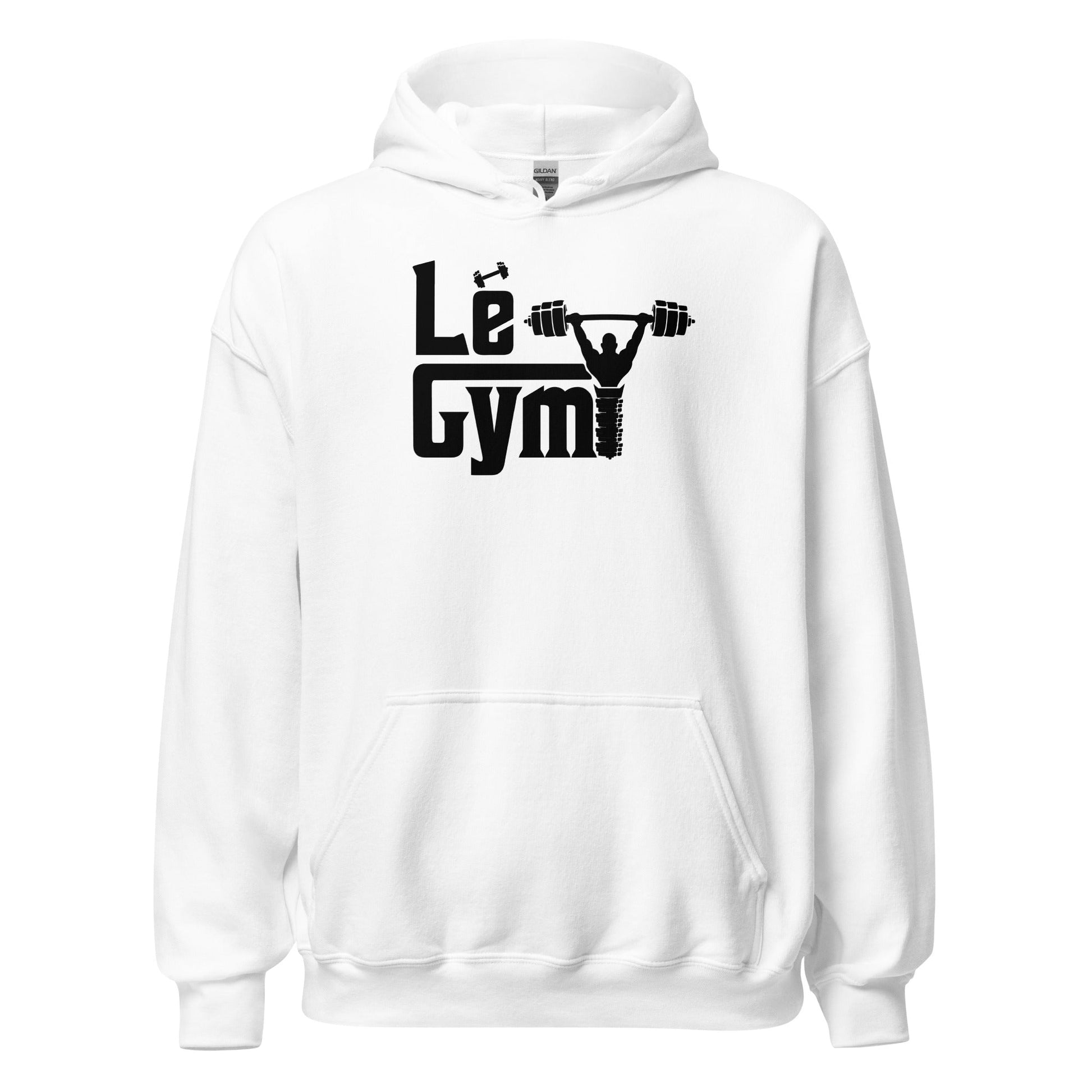  Lé Gym Unisex Hoodie - urban casual sportswear