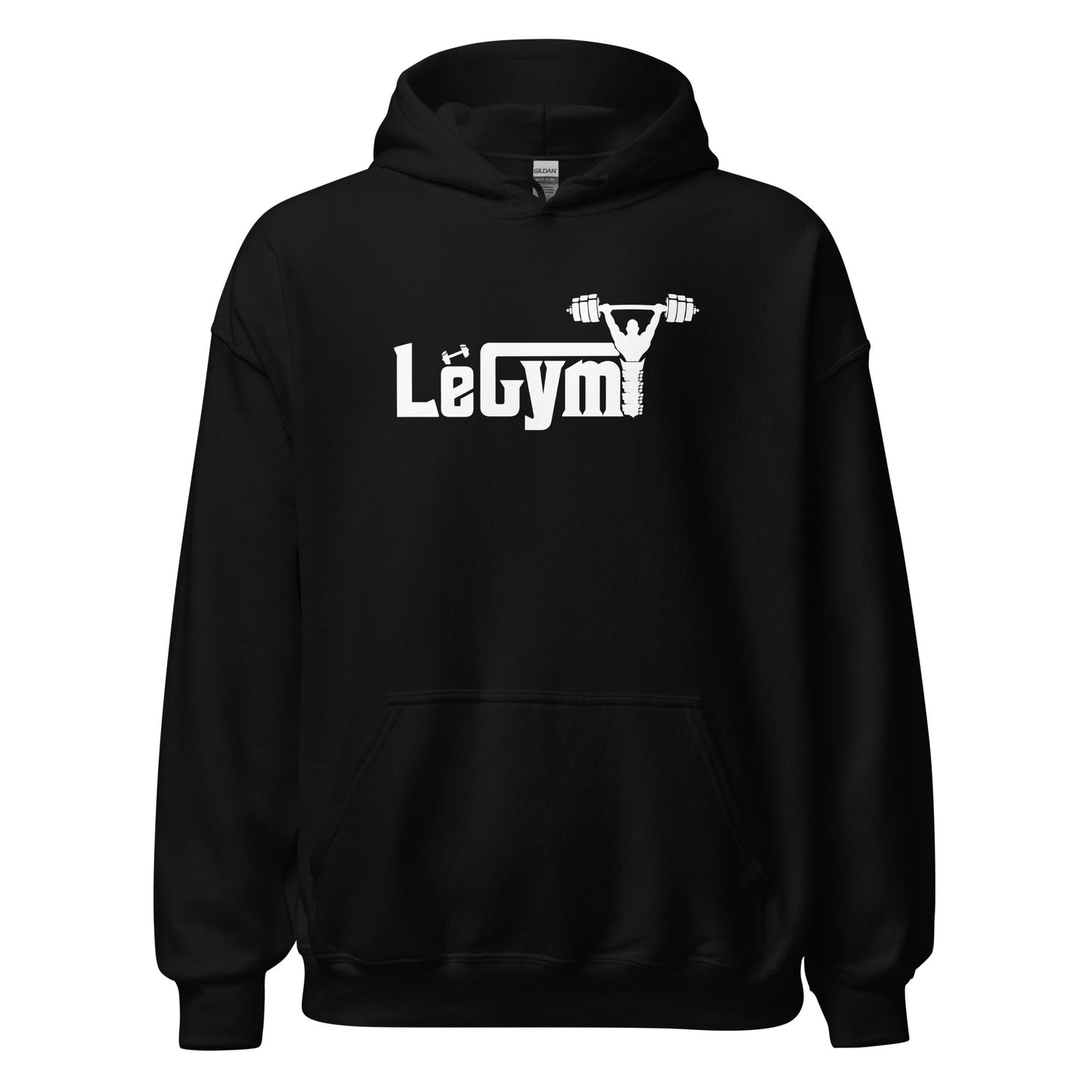  Lé Gym Unisex Hoodie - urban casual sportswear