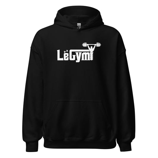  Lé Gym Unisex Hoodie - urban casual sportswear