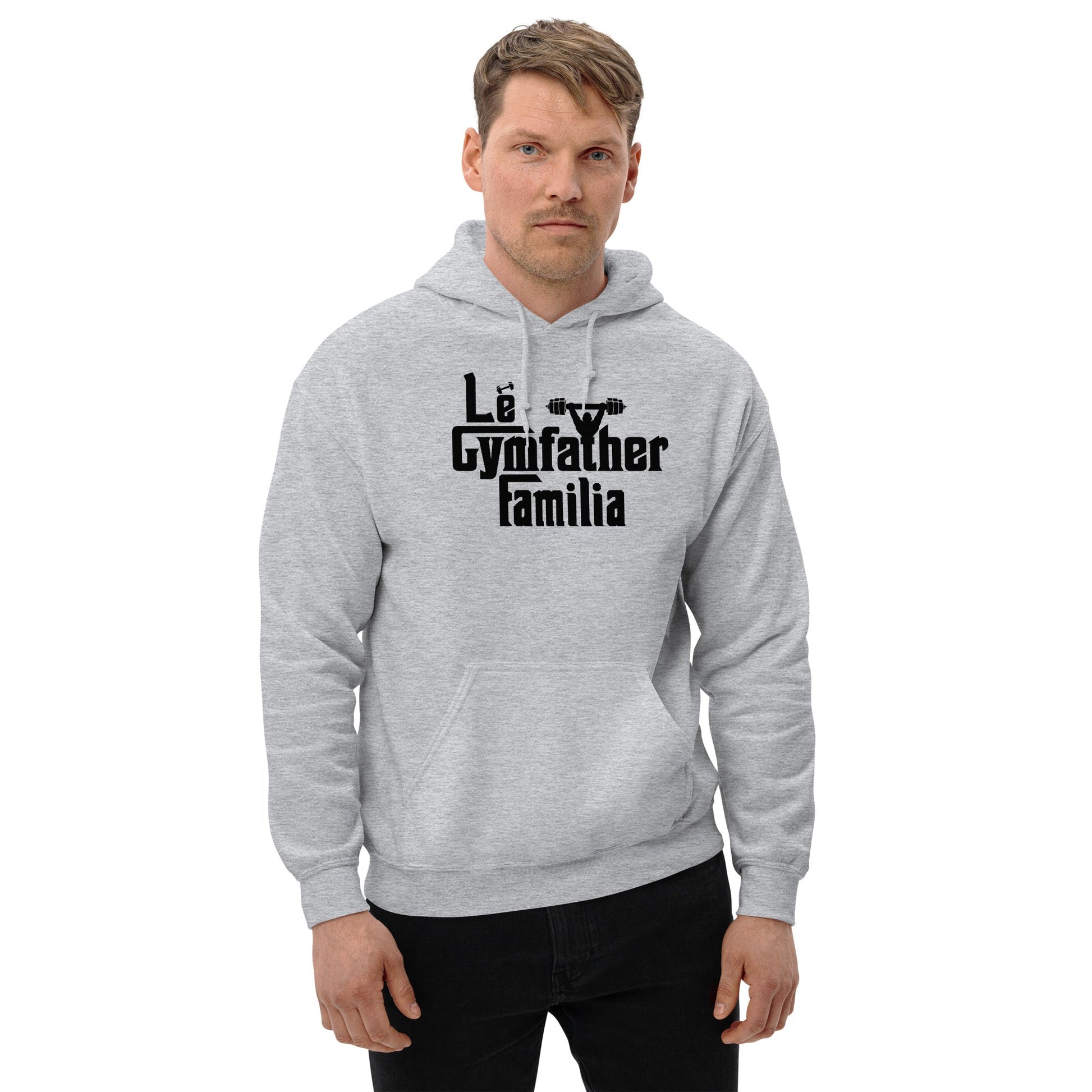LŽGym Lé Gymfather Familia Unisex Hoodie - urban casual sportswear