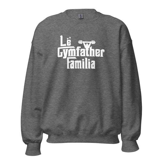 LŽGym Lé Gymfather Familia Unisex Sweatshirt - urban casual sportswear