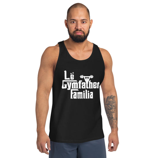  Lé Gymfather Familia Men's Tank Top - urban casual sportswear