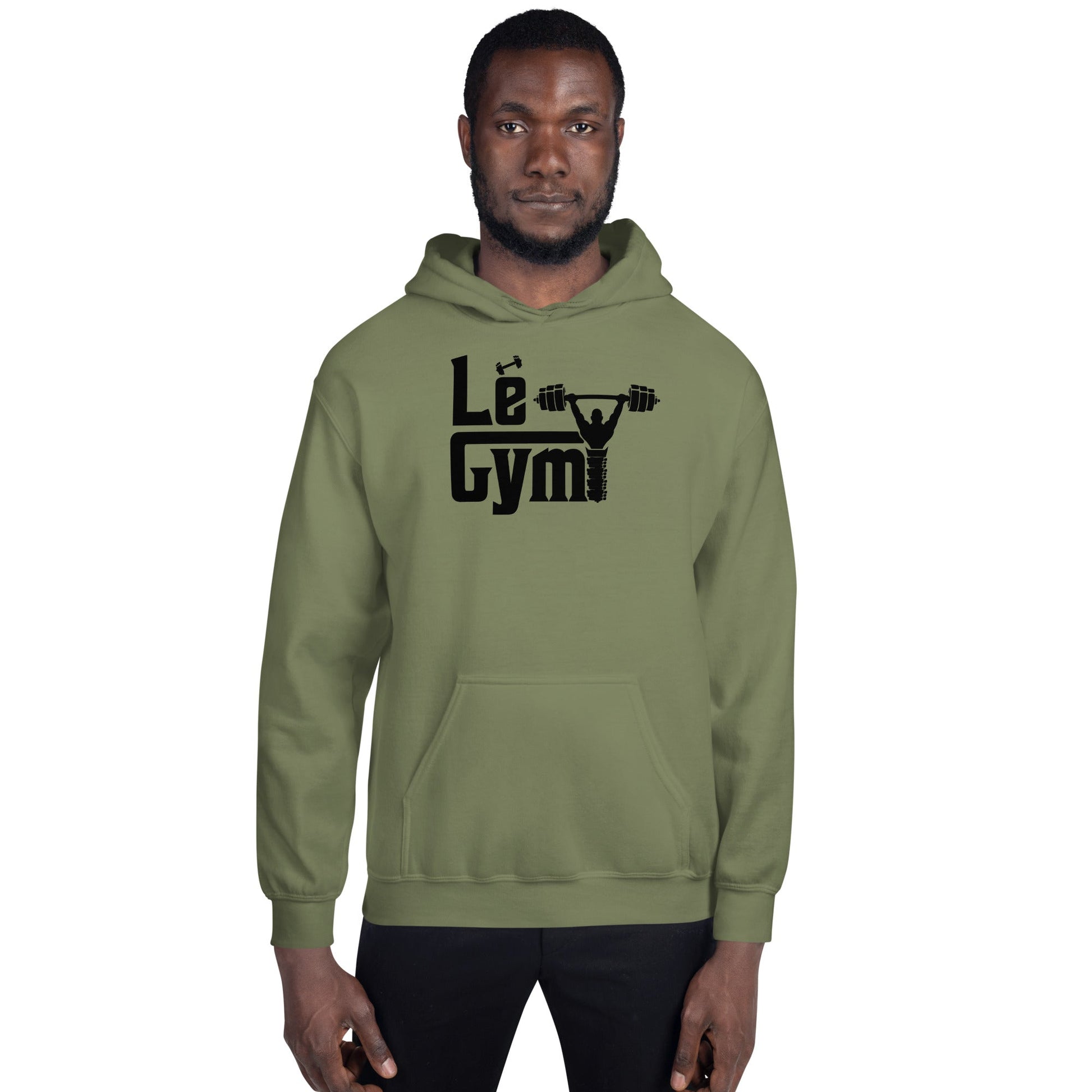  Lé Gym Unisex Hoodie - urban casual sportswear