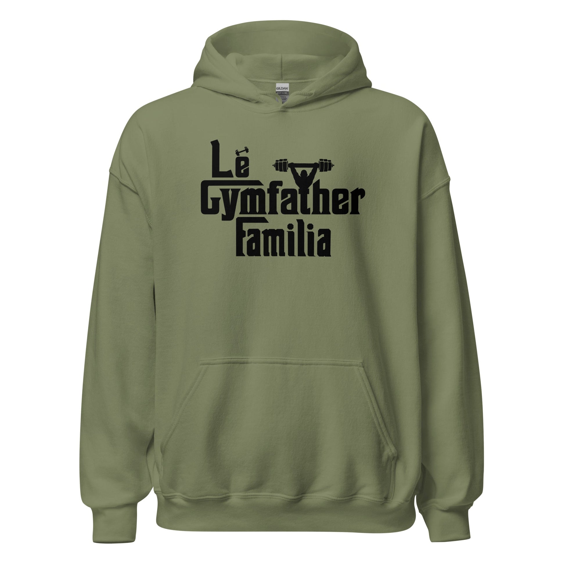  Lé Gymfather Familia Unisex Hoodie - urban casual sportswear