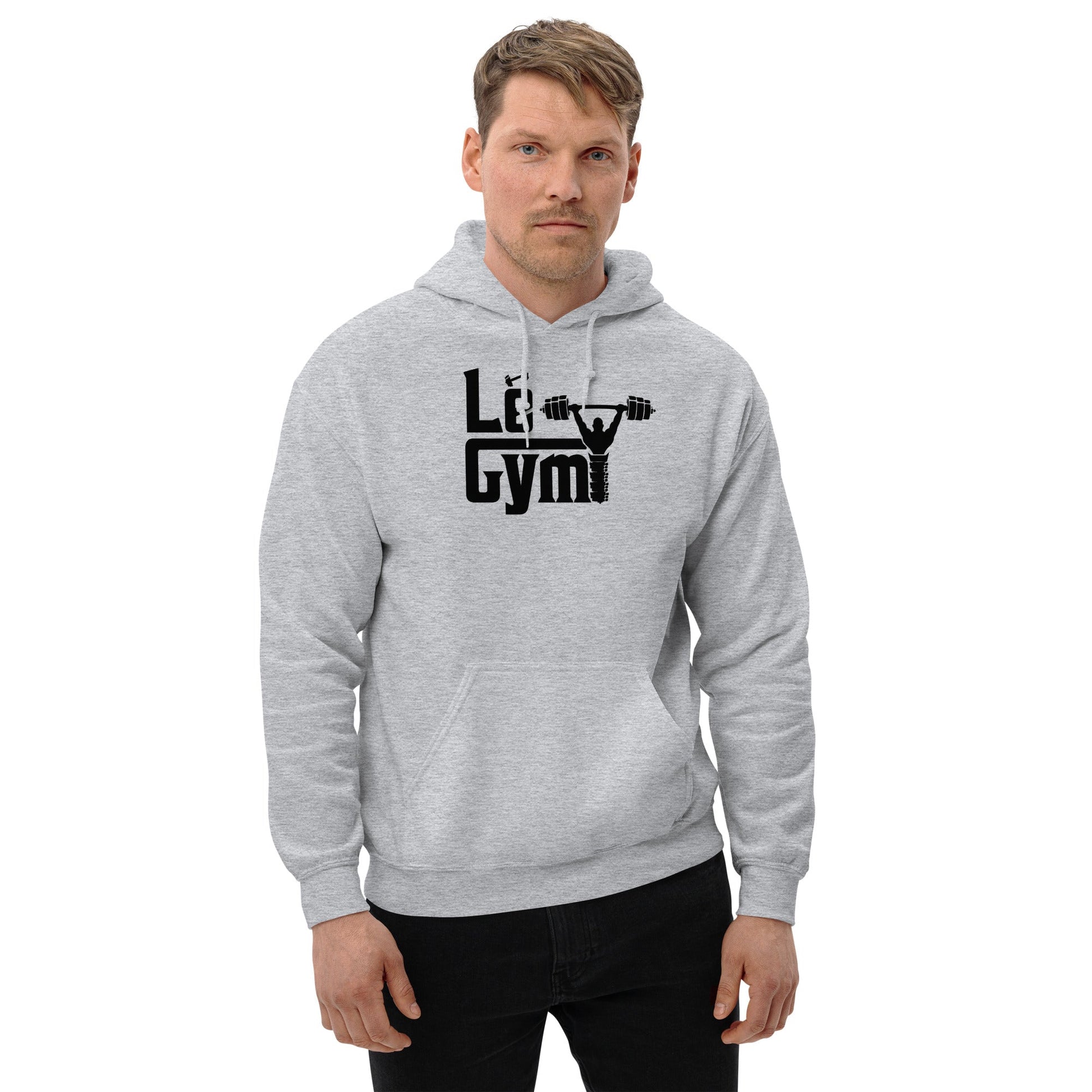  Lé Gym Unisex Hoodie - urban casual sportswear