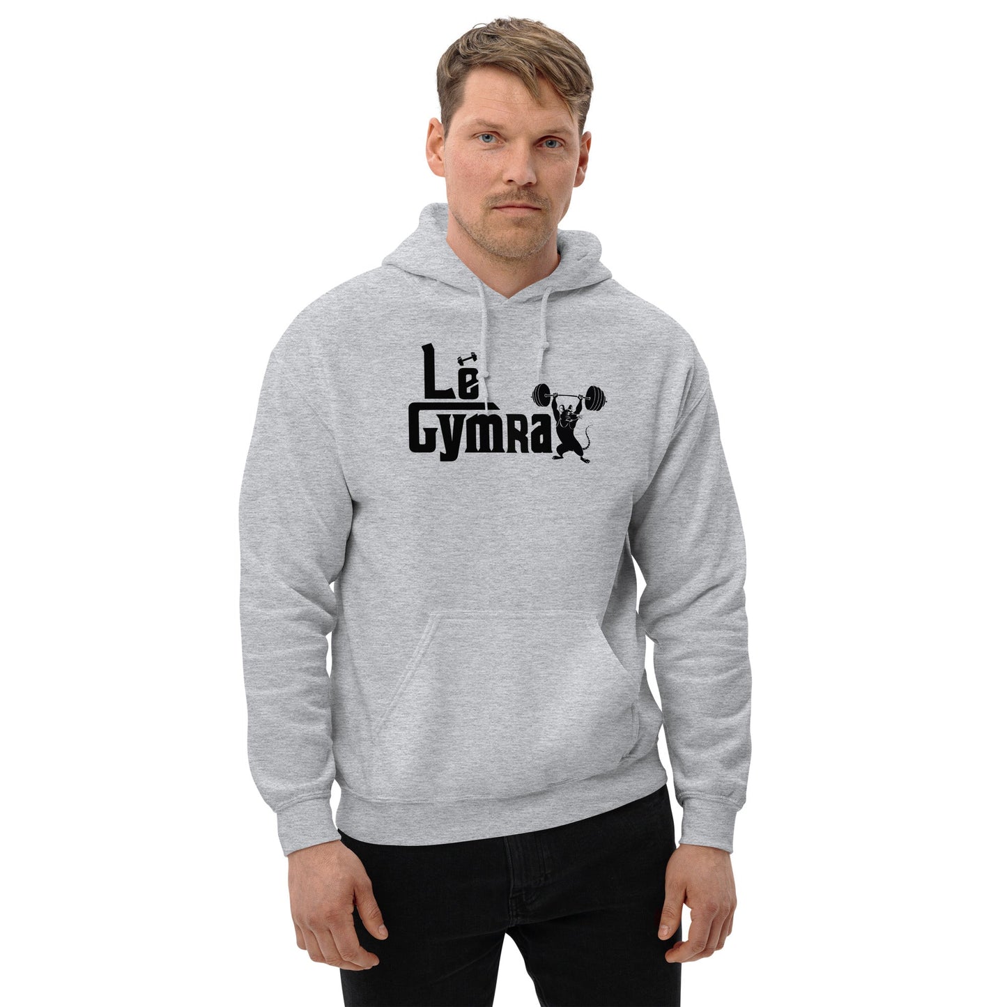  Lé GymRat Unisex Hoodie - urban casual sportswear
