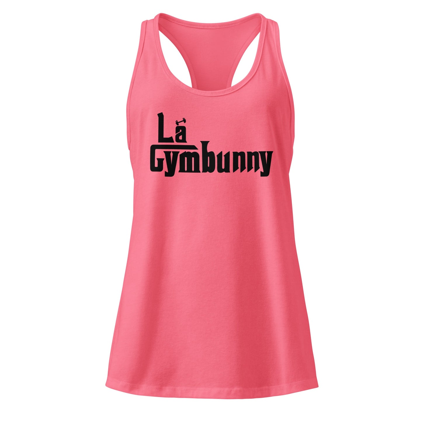  Lá Gymbunny Women's Racerback Tank Tops - urban casual sportswear