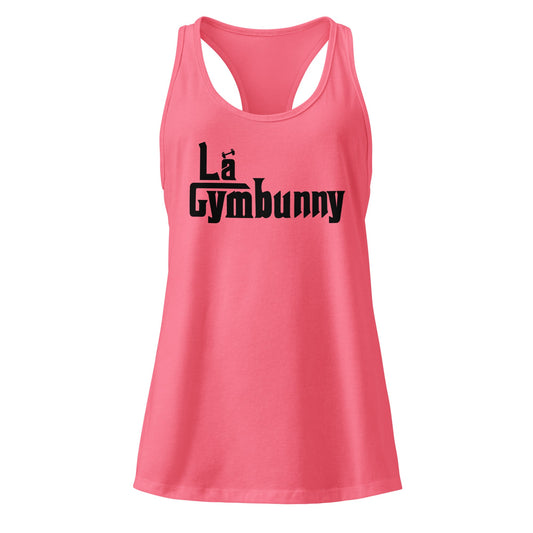  Lá Gymbunny Women's Racerback Tank Tops - urban casual sportswear