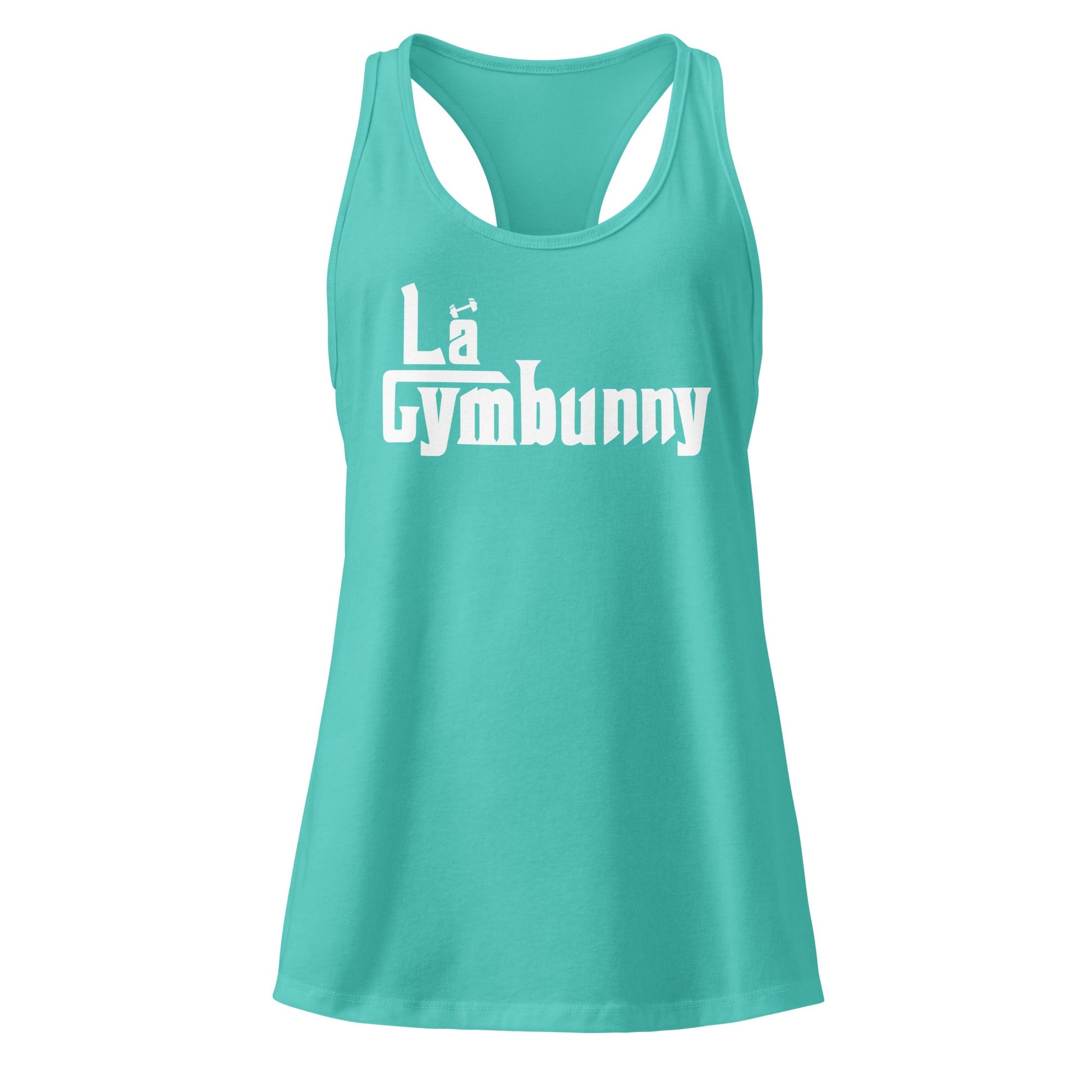  Lá Gymbunny Women's Racerback Tank Tops - urban casual sportswear