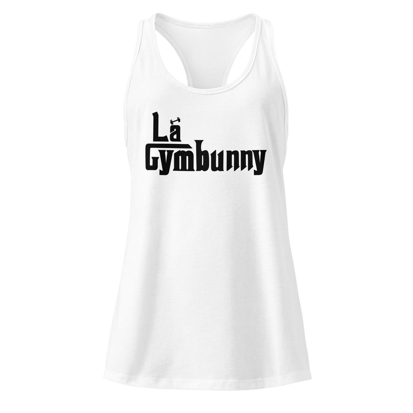  Lá Gymbunny Women's Racerback Tank Tops - urban casual sportswear